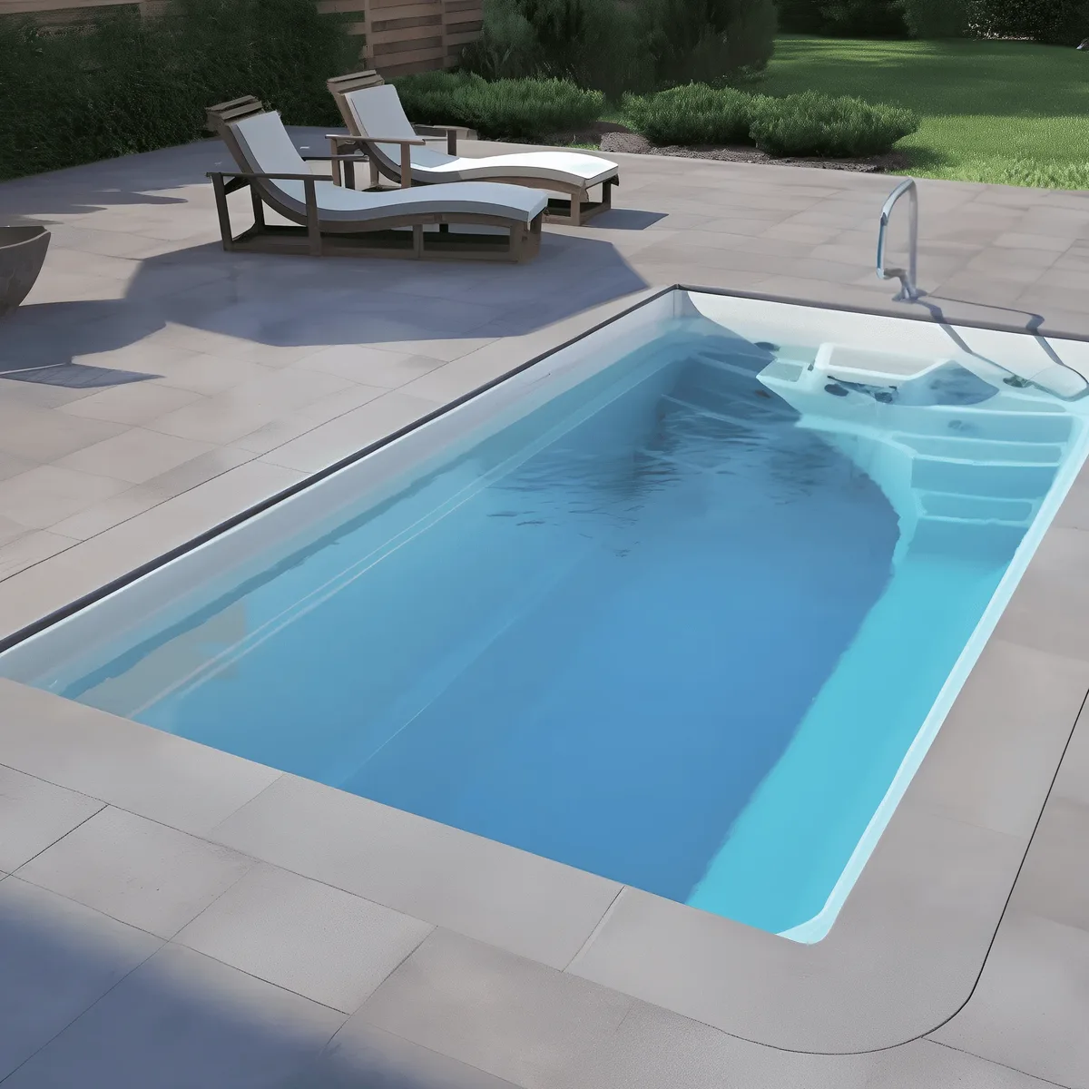 Композитный бассейн Laguna 5 — вид сверху в Белгороде