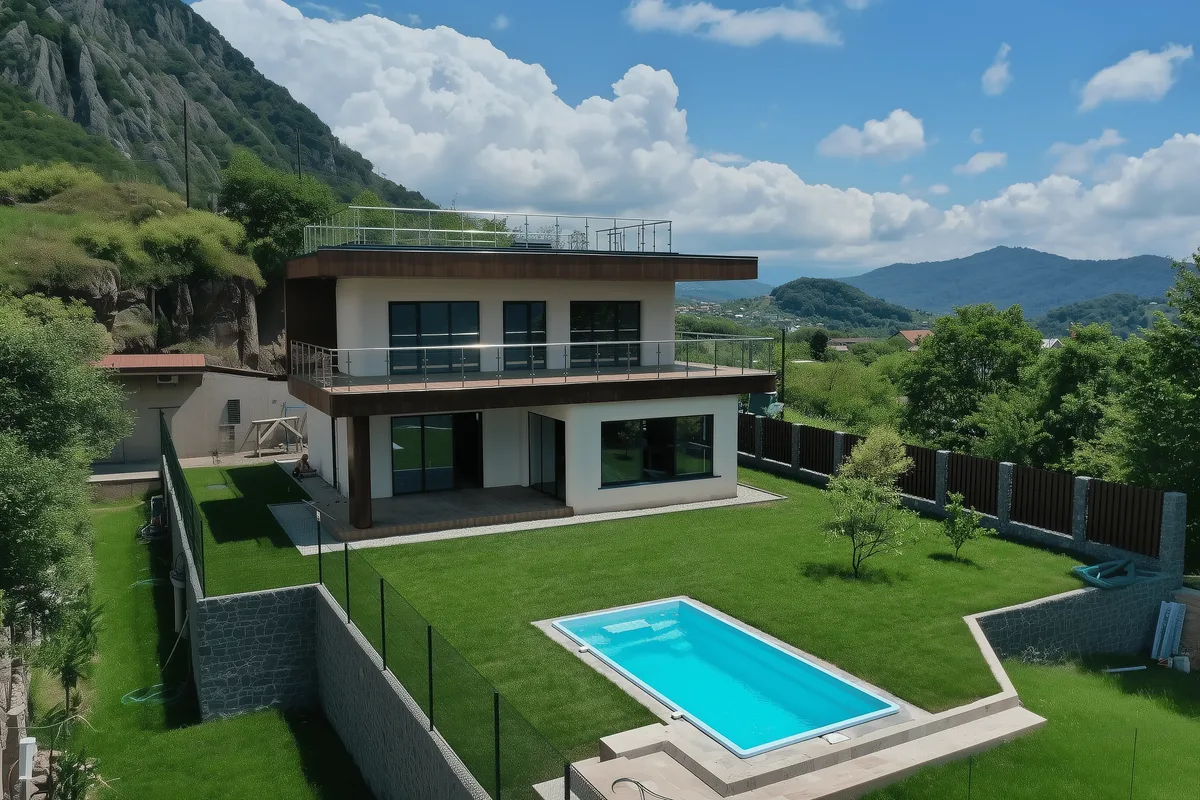 Композитный бассейн Laguna 6 — визуализация в Белгороде