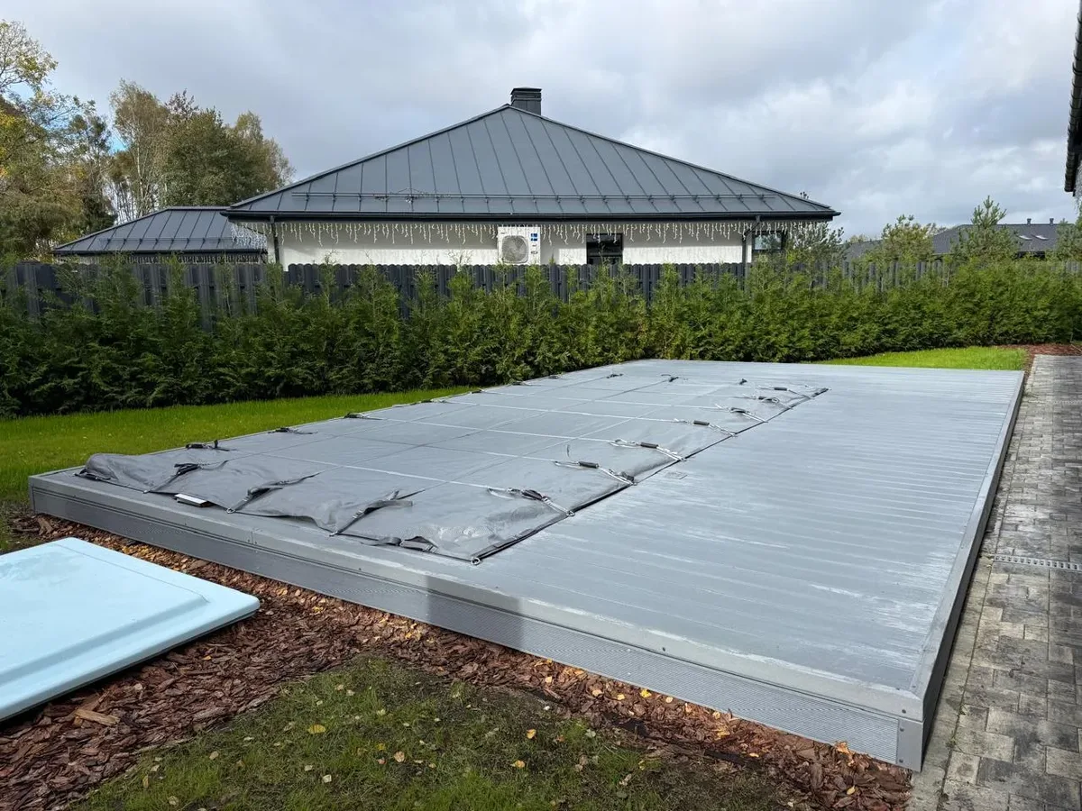 Покрывало Laguna Cover Mesh — установка в Белгороде