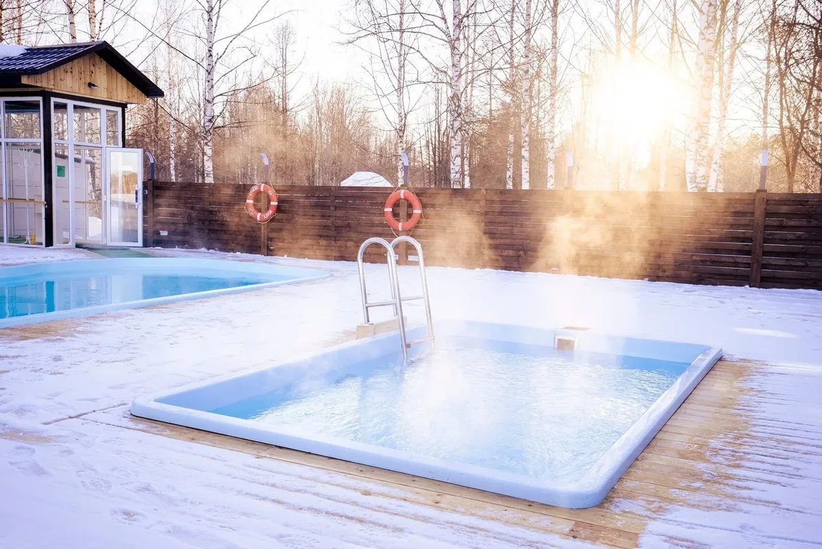 Композитный бассейн Laguna 4 — установка в Белгороде