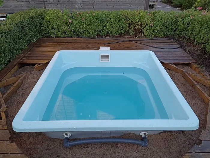 Композитная купель Laguna 2 — установка в Белгороде