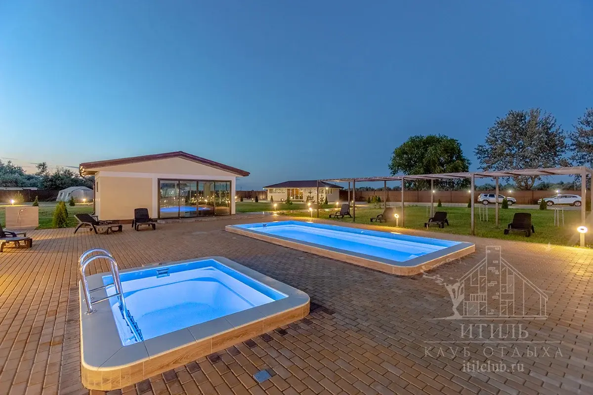 Композитная купель Laguna 3 — установка в Белгороде